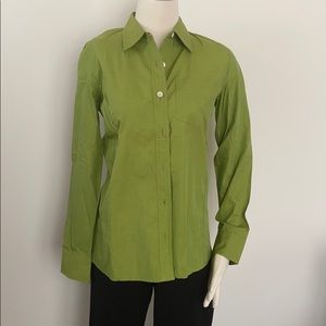DKNY shirt olive green